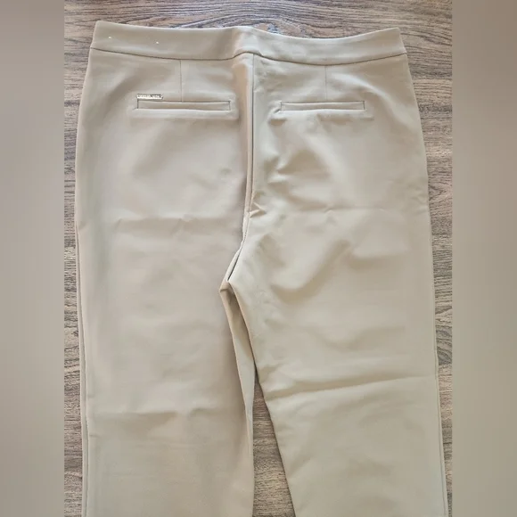 NWOT Michael Kors Beige Dress Pants Size 10 - Picture 7 of 8